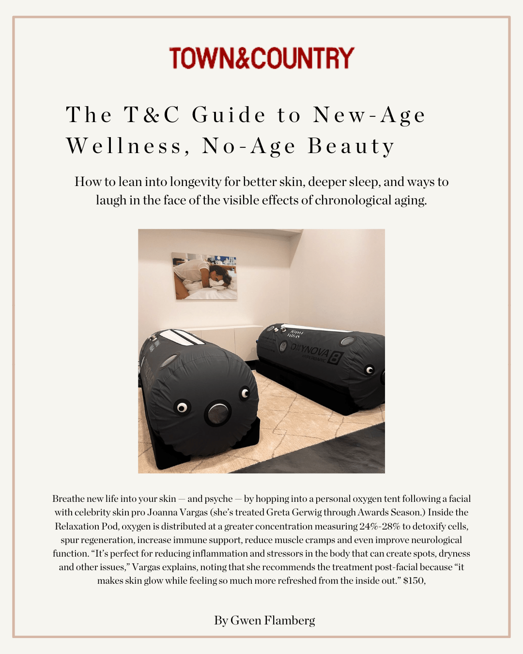 Heal Faster, Feel Better: Explore the Benefits of Mild Hyperbaric Chamber Therapy! - Joanna Vargas